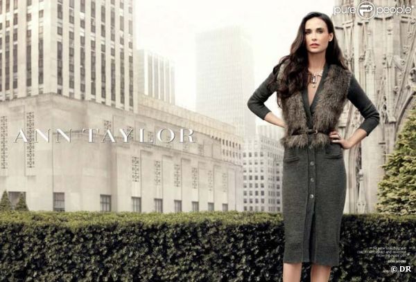 Demi Moore dans la nouvelle campagne d'Ann Taylor