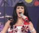 Katy Perry sur scène à Los Angeles, le 5 août 2011.
