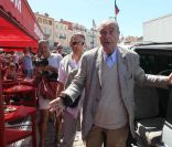Jacques Chirac à Saint-Tropez le 11 août 2011
