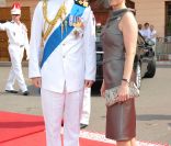 L'élégante Sophie, comtesse de Wessex, a endossé treillis de circonstance pour visiter le 5e bataillon du régiment The Rifles, dont elle est colonel royal en chef.