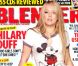 L'ado star Hilary Duff, en couverture du magazine Blender . Octobre 2004.