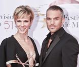 Lorie et son compagnon Philippe Bas à Monaco en juin 2011