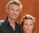 Denis Brogniart et son épouse Hortense à Roland Garros en juin 2011