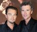 Denis Brogniart et Leonardo DiCaprio en novembre 2010 à Paris 