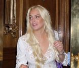 Lindsay Lohan à New York, en août 2011.