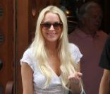 Lindsay Lohan à New York, en août 2011.
