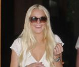 Lindsay Lohan à New York, en août 2011.