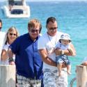 Elton John et son mari David : Impossible de résister à leur craquant Zachary