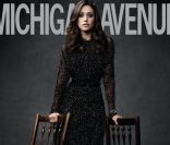 Emmy Rossum pose en Une du num�ro de septembre du magazine Michigan