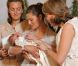 Victoria de Suède au baptême de sa filleule la princesse Eleonore de Belgique, le 14 juin 2008.
La princesse Victoria de Suède est enceinte de son premier enfant, dont la naissance est attendue pour mars 2012. Mais l'héritière suédoise a déjà une solide expérience de marraine !