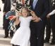 La princesse Catharina-Amalia des Pays-Bas, filleule de Victoria de Suède, avec ses parents Willem-Alexander et Maxima le 17 juin 2010 à Stockholm.
La princesse Victoria de Suède est enceinte de son premier enfant, dont la naissance est attendue pour mars 2012. Mais l'héritière suédoise a déjà une solide expérience de marraine !