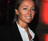 Anne-Sophie Lapix lors de la soirée de rentrée de Canal +, le 29 août 2011.