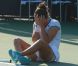 Jamie Hampton, victime d'un malaise lors du premier tour de l'US Open le 30 août 2011, a reçu les premiers soins des mains des soigneurs et de son adversaire Elena Baltacha.