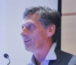 Nicolas de Tavernost à la conférence de presse de rentrée de M6, à Neuilly, le 1er septembre
