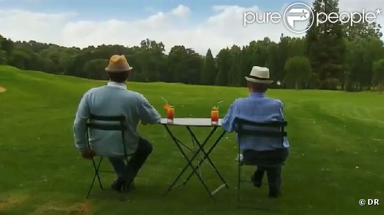 Thierry Roland et Jean-Michel Larqué sur M6