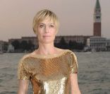 Robin Wright pour la soirée Gucci à Venise, le 2 septembre 2011.