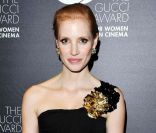Jessica Chastain pour la soirée Gucci à Venise, le 2 septembre 2011.