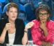 Audrey Pulvar et Natacha Polony, sur le plateau d' On n'est pas couché , samedi 3 septembre 2011.