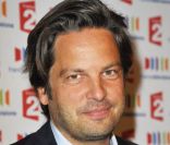 Arnaud Poivre d'Arvor, à la conférence de presse de rentrée de France 2 au Théâtre du Rond-Point des Champs Élysées à Paris, le 5 août 2011
