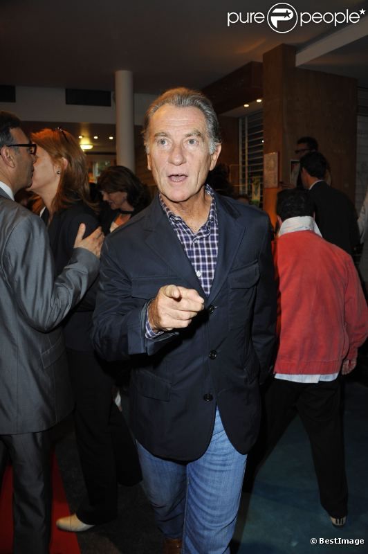 William Leymergie, à la conférence de presse de rentrée de France 2 au Théâtre du Rond-Point des Champs Élysées à Paris, le 5 août 2011
