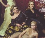 Avril 2001 : Gwyneth Paltrow, accompagnée de Catherine Deneuve, Nicole Kidman et Meryl Streep, en couverture du Vanity Fair pour son numéro consacré aux légendes d\'Hollywood.<br />