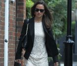 Pippa Middleton dans les rues de Londres le jour de son anniversaire, le 6 septembre 2011