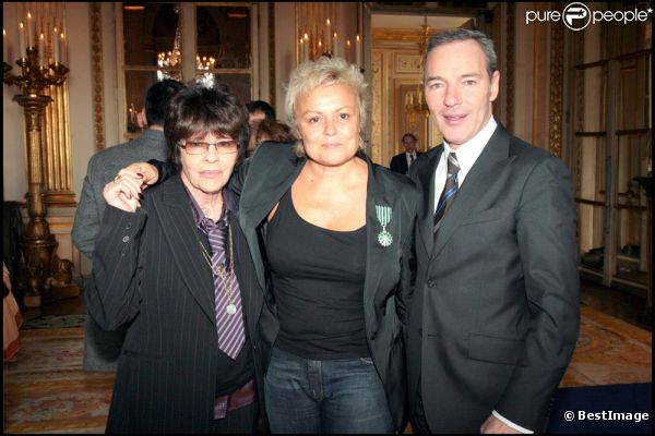 Tony Krantz, Muriel Robin et Tony Gomez en 2007.  