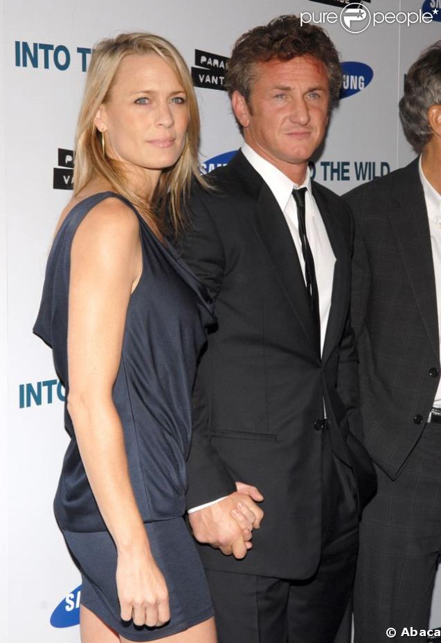 Sean Penn et Robin Wright