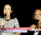 Amelle Chahbi et Sandrine Alexi dans le LipDub pour le spectacle Rire contre le racisme, qui sera diffusé samedi 10 septembre sur France 2