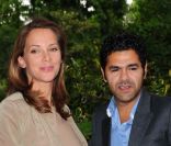 Melissa Theuriau et Jamel Debbouze à Paris en mai 2011<br />