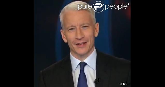 Le journaliste américain Anderson Cooper se moque de Gérard Depardieu et l'affaire du pipi dans l'avion - août 2011