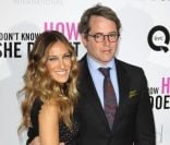 Sarah Jessica Parker et son mari Matthew Broderick lors de l'avant-première du film Mais comment font les femmes ? à New York le 12 septembre 2011