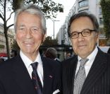 Jean-Claud Narcy et Nonce Paolini à la soirée de gala organisée en faveur de la Fondation Pompidou, présidée par Bernadette Chirac. 13 septembre 2011