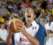 Joakim Noah, en juillet 2009 à Strasbourg, lors du match France-Autriche.