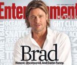 Brad Pitt en couverture du magazine Entertainment Weekly - septembre 2011 