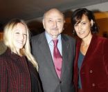 Ludivine Sagnier, Georges Kiejman et Inès de la Fressange lors de la projection du film Les Bien-aimés, organisée par la maison Roger Vivier, le 19 septembre 2011 à Paris.