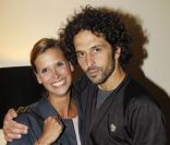 Boris Terral et Olga Sekulic lors de la projection du film Les Bien-aimés, organisée par la maison Roger Vivier, le 19 septembre 2011 à Paris.