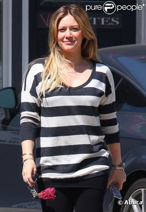 Hilary Duff à Los Angeles, en septembre 2011.