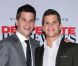 Max Carver et Charlie Carver lors dela soirée de lancement de la dernière saison de Desperate Housewives organisée par Disney ABC Television à Los Angeles le 21 septembre 2011