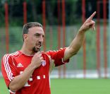 Franck Ribéry, à Munich, le 15 juillet 2011.
