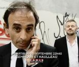 Zemmour et Naulleau, dans la bande annonce de leur émission éponyme sur Paris Première.