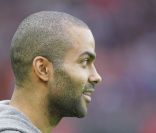 Tony Parker au Parc des Princes à Paris le 26 septembre 2011