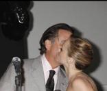 Andy Garcia félicité par Christina Ricci