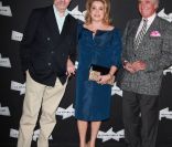 Jean-Paul Rappeneau, Catherine Deneuve et Jean-Loup Dabadie lors de la présentation du Sauvage à la Cinémathèque de Paris le 26 septembre 2011