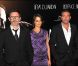 Michel Hazanavicius, Bérénice Bejo et Jean Dujardin lors de l'avant-première de The Artist, au Grand Rex, à Paris.