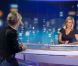 Tristane Banon et Laurence Ferrari sur le plateau du journal de 20 heures de TF1 du jeudi 29 septembre 2011.