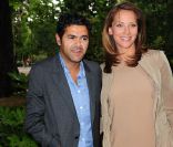 Melissa Theuriau, enceinte, et Jamel Debbouze en mai 2011.