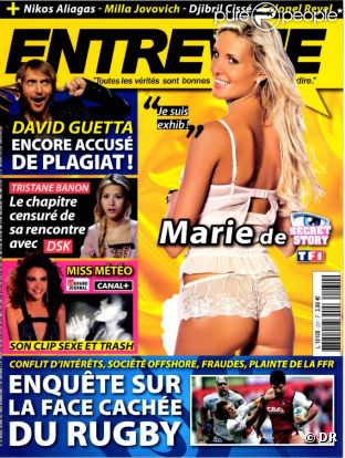 Marie de Secret Story 5 en couverture de Secret Story 5