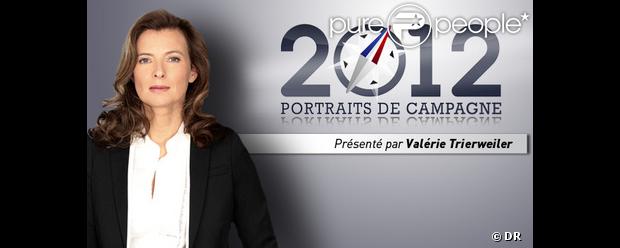 Valérie Trierweiler arrête l'émission 2012, portrait de campagne sur Direct 8