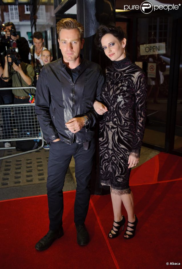 Ewan McGregor et Eva Green lors de l'avant-première à Londres du film Perfect Sense le 4 octobre 2011